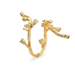 FLORA DANICA FORGLEMMIGEJ RING FORGYLDT SØLV - FMN-STRI-G