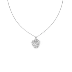 FLORA DANICA PERSILLE HALSKÆDE SØLV - PAR-Ne-S