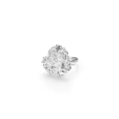 FLORA DANICA PERSILLE RING SØLV - PAR-StRi-S