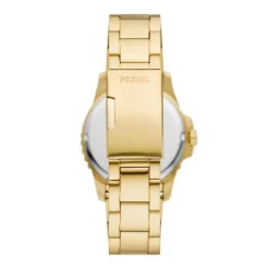 FOSSIL BLUE UR HERRE GULD FARVET MED GRØN SKIVE - FS6030