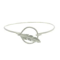 HEIRING ARMRING SØLV MED DRØMMEFANGER OG FJER - 51-6-10RH