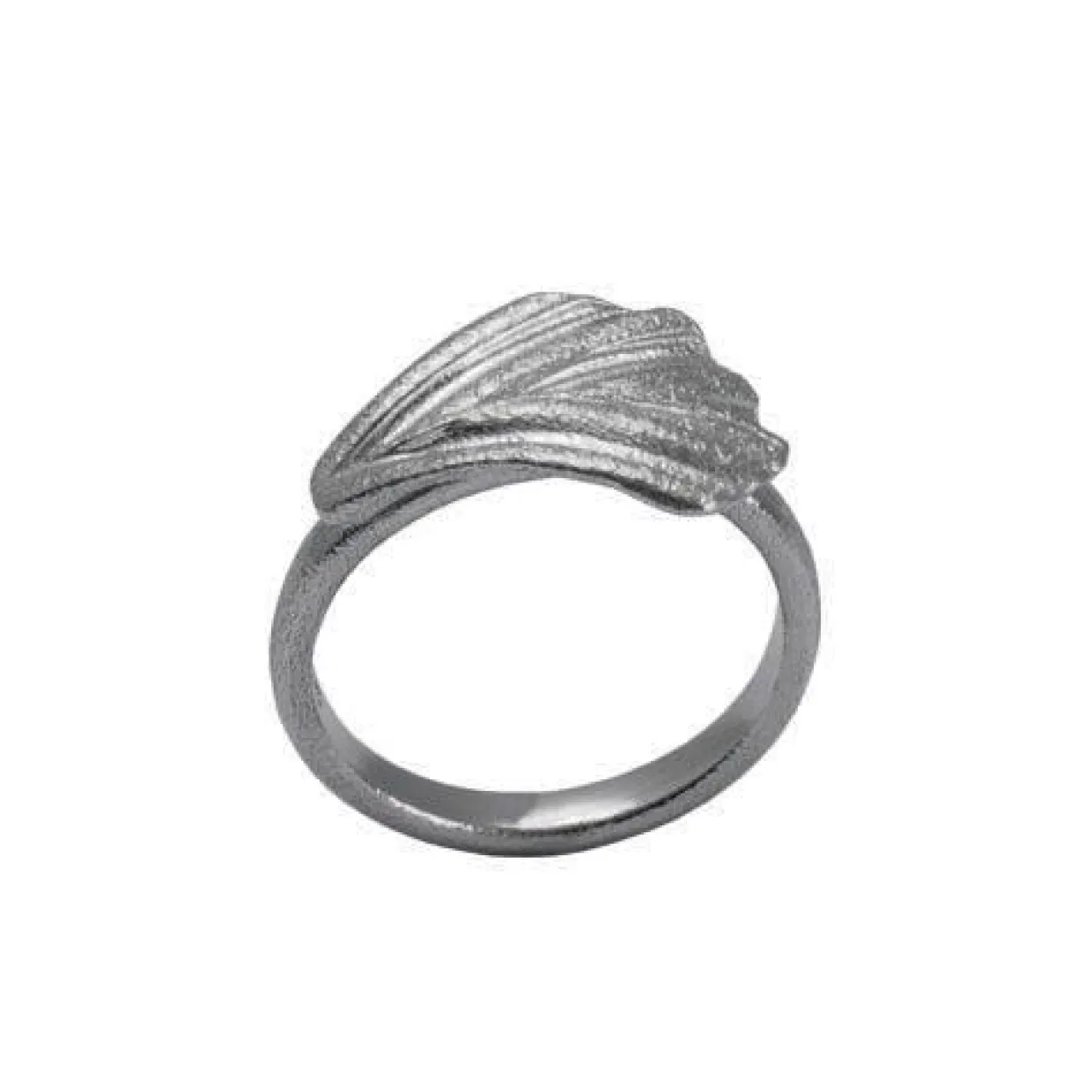 HEIRING FAGGIO RING OXYDERET SØLV – 52-3-66OX