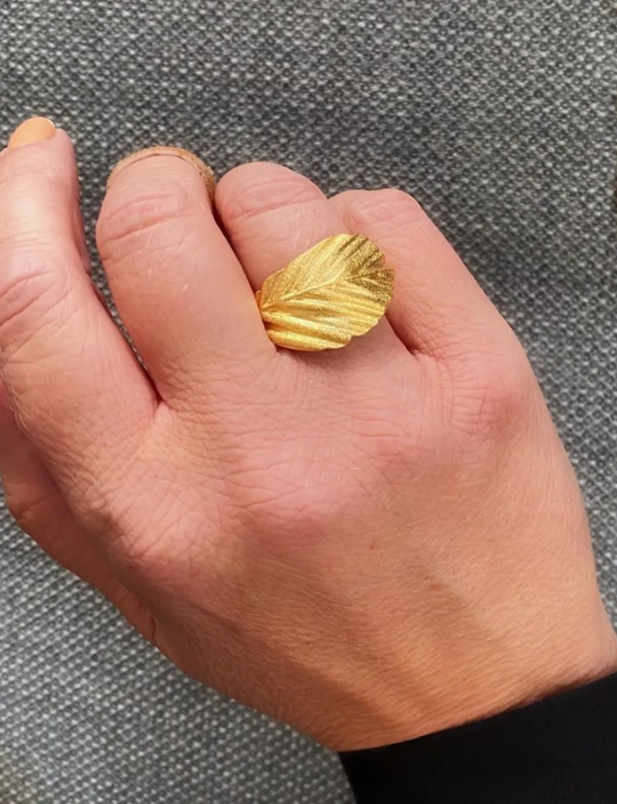 HEIRING FAGGIO RING OXYDERET SØLV - 52-3-65OX