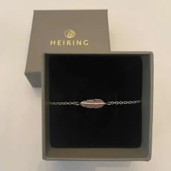 HEIRING FJER ARMBÅND MINI I FORGYLDT SØLV - 51-6-02FG