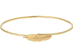 HEIRING FJER ARMRING I FORGYLDT SØLV - 29-7-77FG