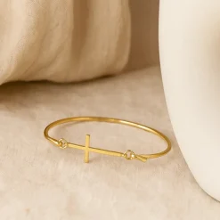 HEIRING KORS TOP TIL MULTI ARMRING FORGYLDT SØLV - 53-4-37FG