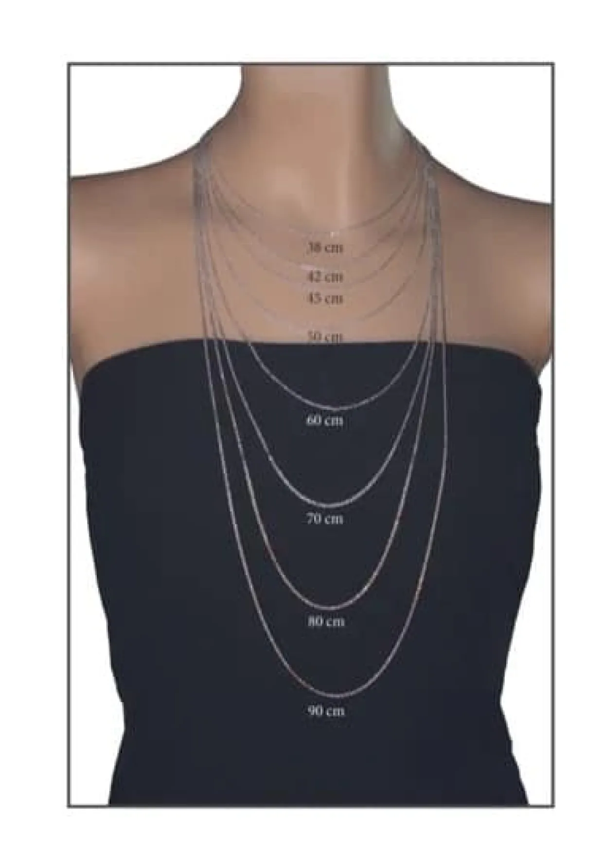 HEIRING RAW COLLIER I FORGYLDT SØLV MED HVIDE MÅNESTEN 80 CM - 52-1-44FG