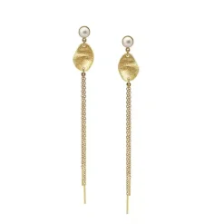 HEIRING ØRERINGE NORIA NO. 2 SØLV FORGYLDT - 53-3-52FG