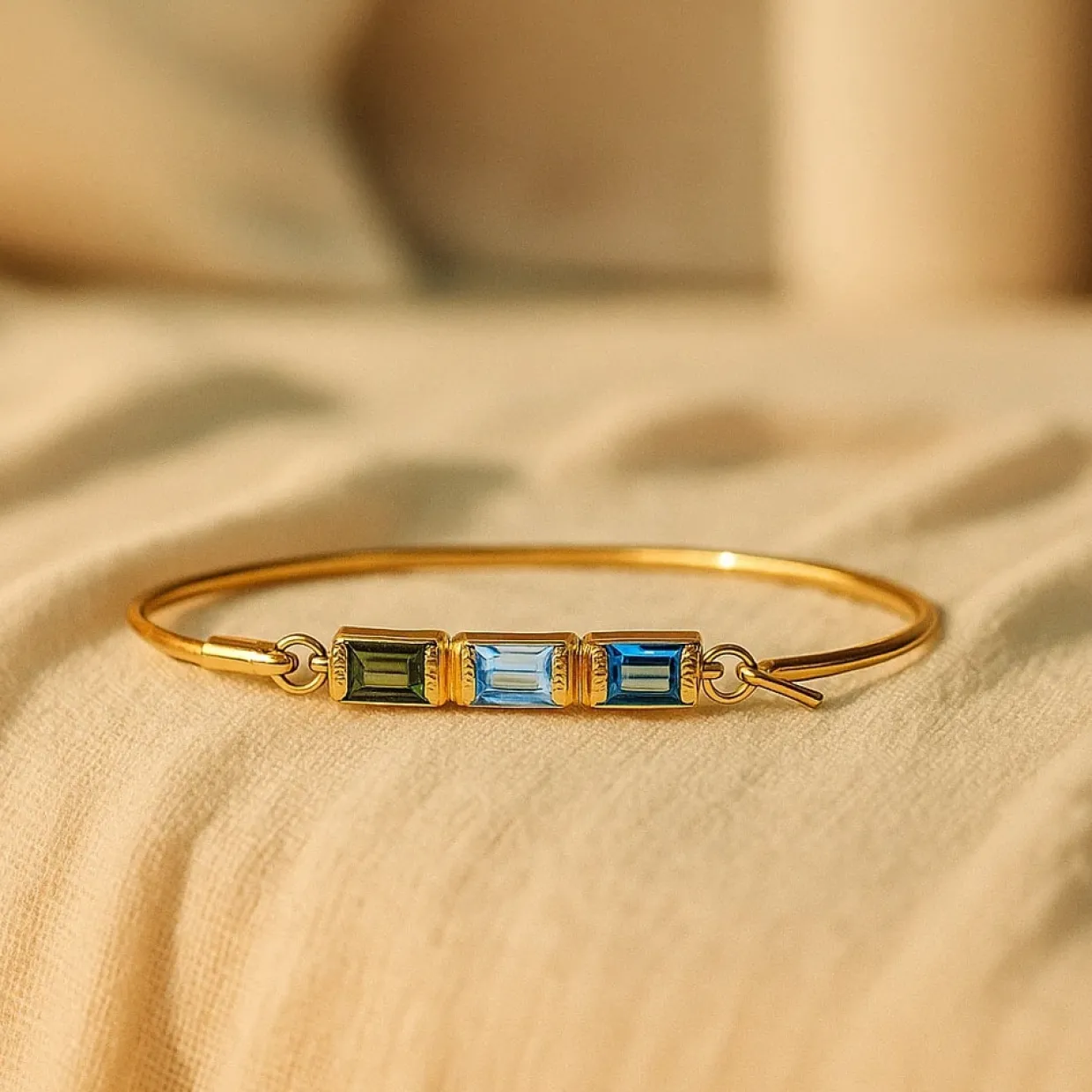 HEIRING SQUARE MIX TOP TIL MULTI ARMBÅND I FORGYLDT SØLV - 53-4-31FG-9-1