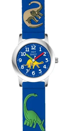 HOT SHOT BØRNEUR DINOSAUR BLÅ - C4084ACX-E