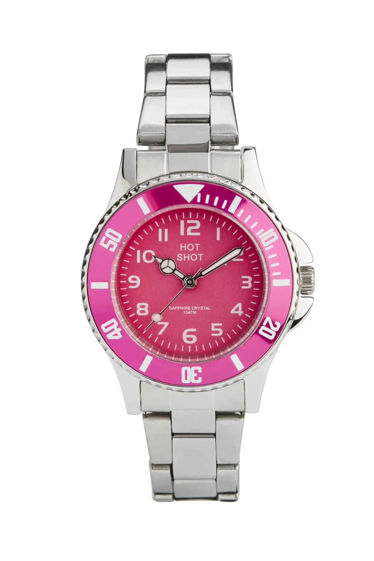 HOT SHOT STÅL LÆNKE SAFIR 10ATM - C2547SBX-H