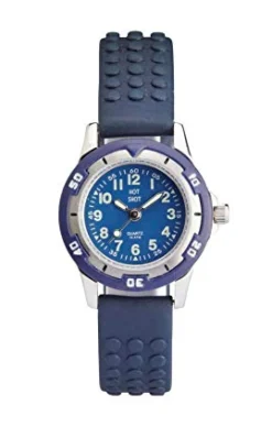 HOT SHOT UR STÅL MED BLÅ REM