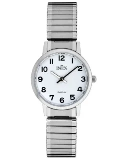 INEX DAME UR STÅL MED FLEX LÆNKE - A6948A-1S0A