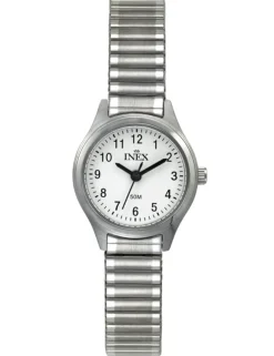 INEX DAME UR STÅL MED FLEX LÆNKE - A69455S0A