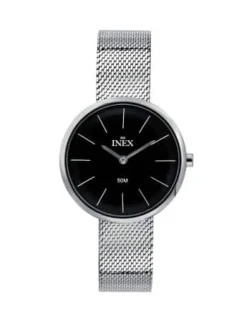 INEX DAME UR STÅL MED MESH LÆNKE - A69529S5I