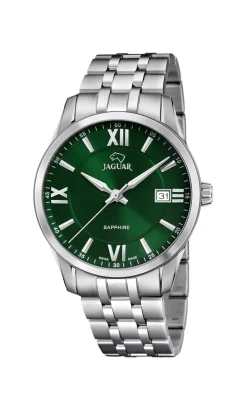 JAGUAR DATE HERRE UR MED GRØN SKIVE - J964/3
