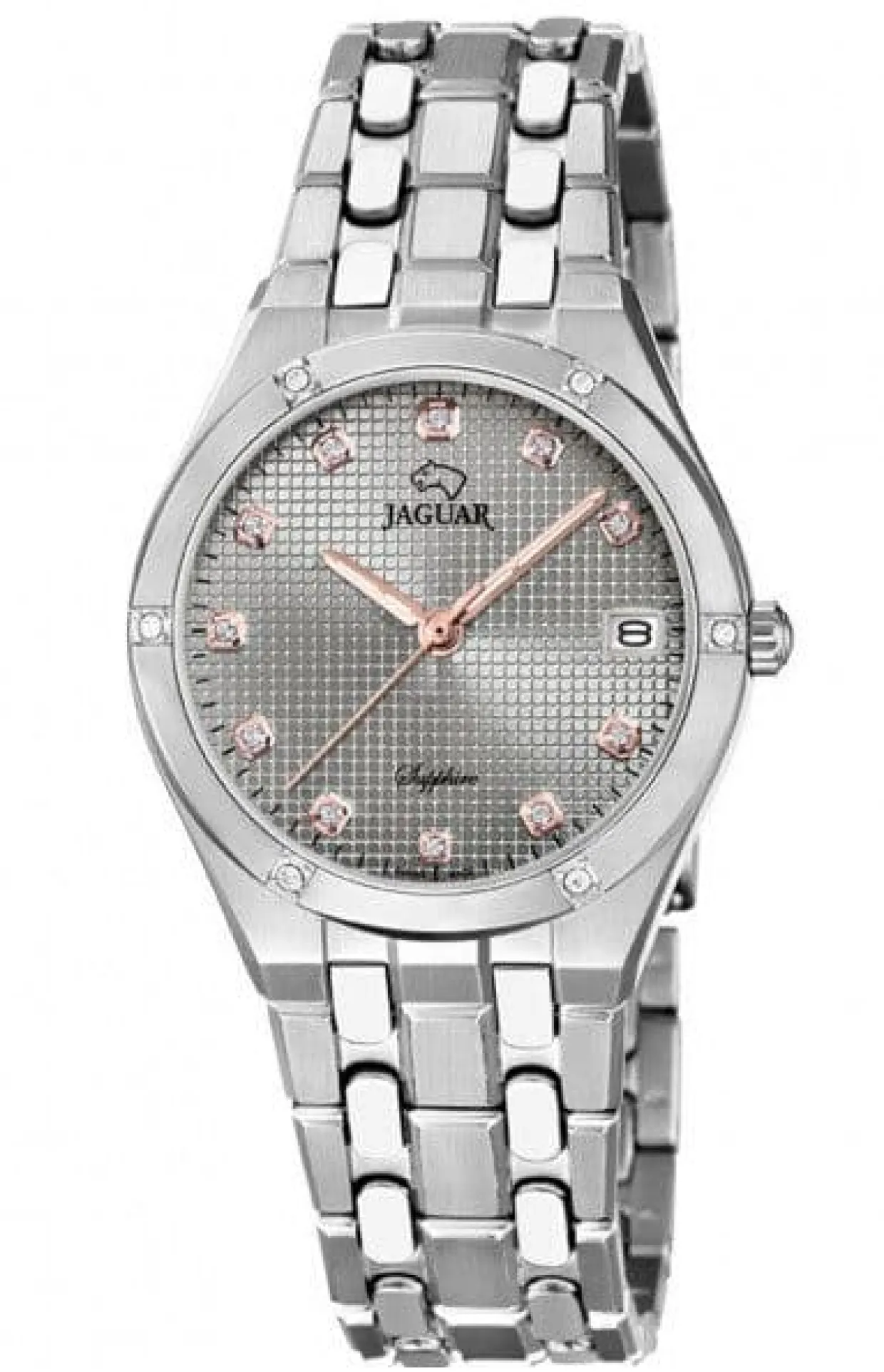 JAGUAR DIALY CLASS DAME UR LÆNKE MED SAFIR GLAS - J697/3