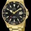 JAGUAR HERRE UR EXECUTIVE DIVER GULD DOUBLÈ - J877/3