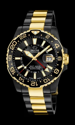 JAGUAR LIMITED EDITION SORT OG GULD - J1031/1