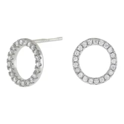 JOANLI NOR ANNANOR CIRKEL SØLV MED SYNTETISK ZIRKONIA - 30450470900