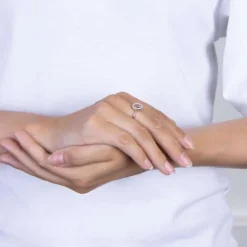 JOANLI NOR ANNANOR RING SØLV MED ZIRKONIA - 104503409