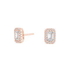 JOANLI NOR KARLANOR SØLV ROSA FORGYLDT MED ZIRKONIA - 30453587900