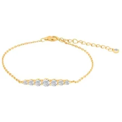 JOANLI NOR LINDANOR SØLV FORGYLDT ARMBÅND - 80451185920