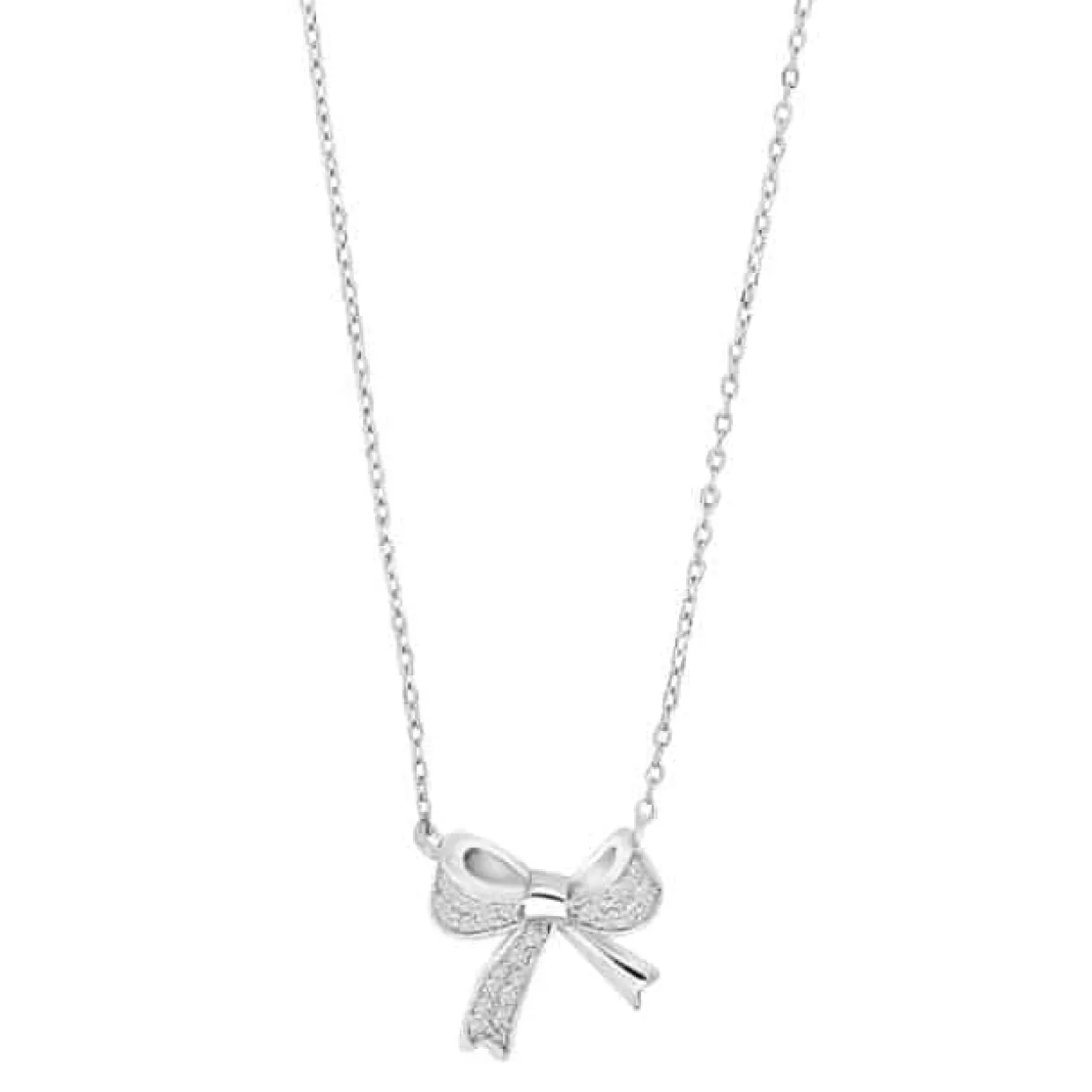 JOANLI NOR OLYMPIANOR HALSKÆDE SØLV MED SLØJFE - 20452360900