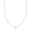 JOANLINOR IDUNANOR HALSKÆDE SØLV MED ZIRKONIA - 245 185