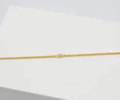 JULIE SANDLAU ARMBÅND SØLV FORGYLDT FINA - BR271GDCZ