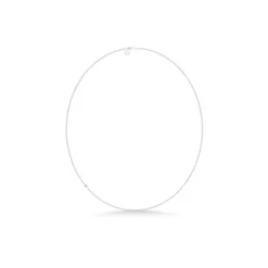 JULIE SANDLAU FINA HALSKÆDE I SØLV 45 CM - NL549RHCZ45