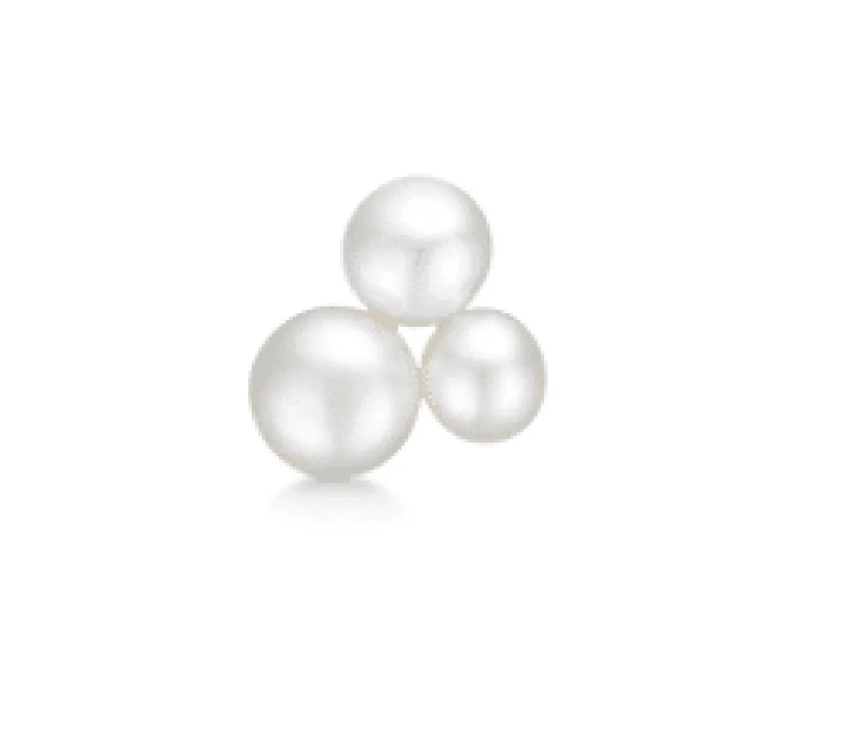 JULIE SANDLAU ØRERING GULD 14 KT ESTHER VENSTRE - YG14-ST330