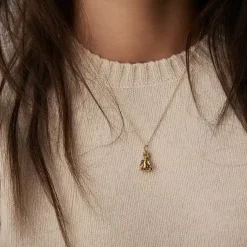 KAY BOJESEN JEWELRY BJØRN VEDHÆNG FORGYLDT SØLV UDEN KÆDE - KBJ-38