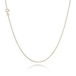 KAY BOJESEN JEWELRY HALSKÆDE FORGYLDT SØLV ANKER FACET DIAMOND CUT - KBJ-10