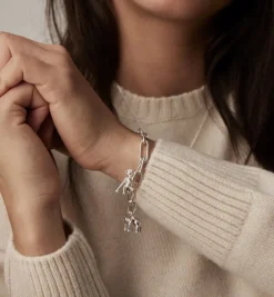 KAY BOJESEN JEWELRY KÆDEARMBÅND I SØLV PÅ 19 CM - KBJ-37-19