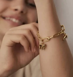 KAY BOJESEN JEWELRY KÆDEARMBÅND I MASSIV STERLING SØLV 17,5 CM - KBJ-37-17