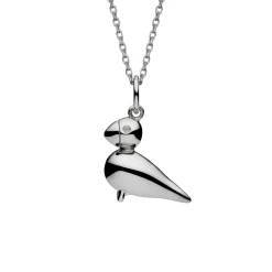 KAY BOJESEN JEWELRY SANGFUGL VEDHÆNG I SØLV UDEN KÆDE - KBJ-15