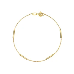 LUND ARMBÅND MED STAVE 9 KARAT GULD 18 CM - 3011125