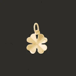 LUND COPENHAGEN 8 KARAT GULD KLØVR 13 MM - 308138