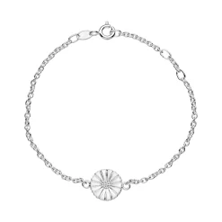 LUND COPENHAGEN ARMBÅND SØLV MED 11MM MARGUERIT - 9015030-H