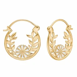 LUND COPENHAGEN MARGUERIT ØRERING CREOL KRANS- 9095086-M