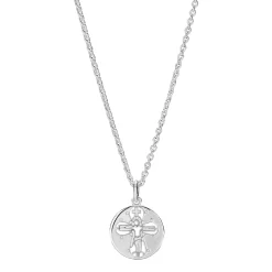 LUND COPENHAGEN SØLV HALSKÆDE DAGMARKORS - 9021215