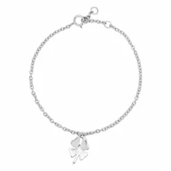 LUND SØLV BØRNEARMBÅND MED FIRKLØVER - 9011366