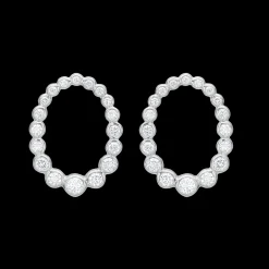 MADS Z AURORAS KISS SØLV ØRERINGE MED TOPASER - 2116116