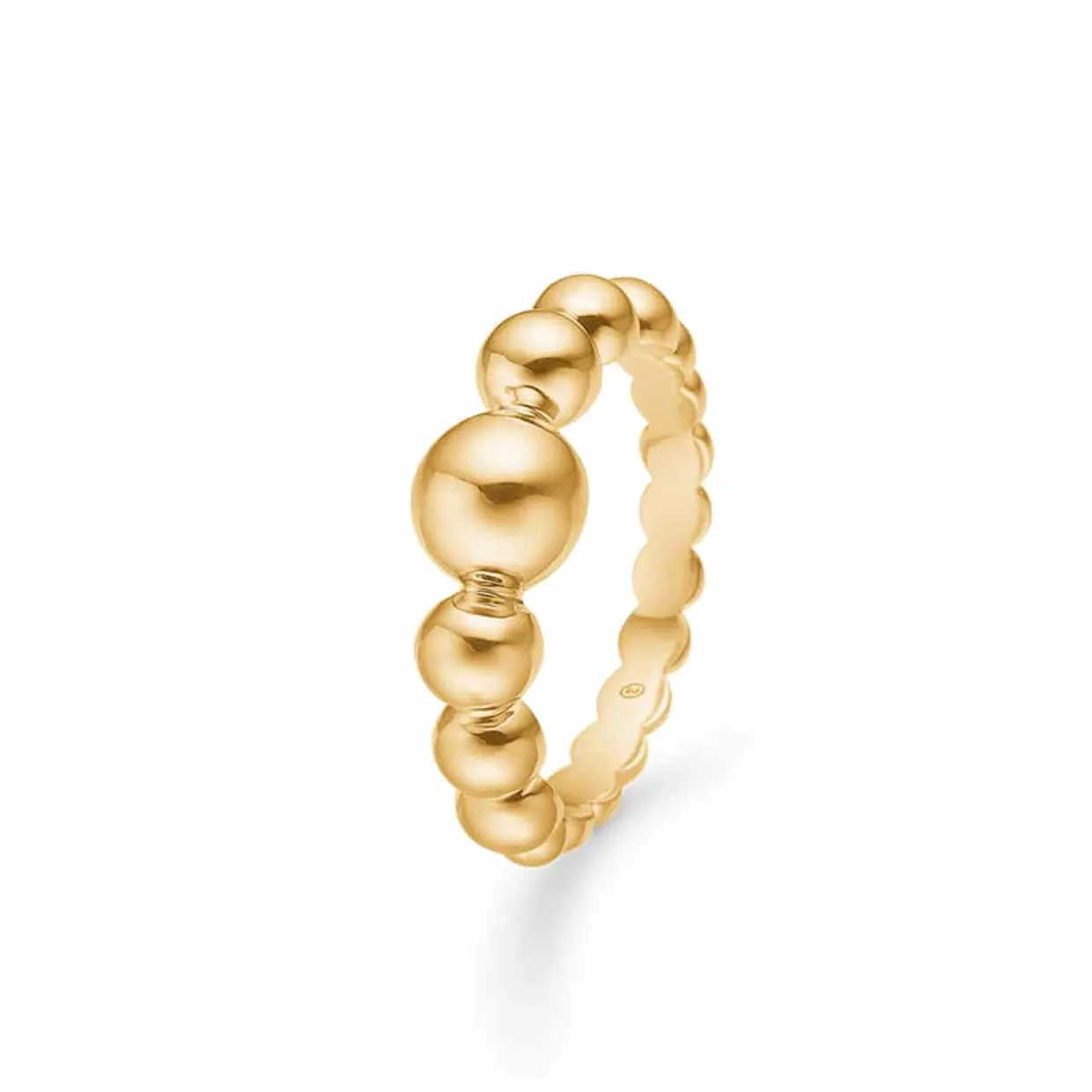 MADS Z BIG BALL RING 14 KARAT GULD - 1540078