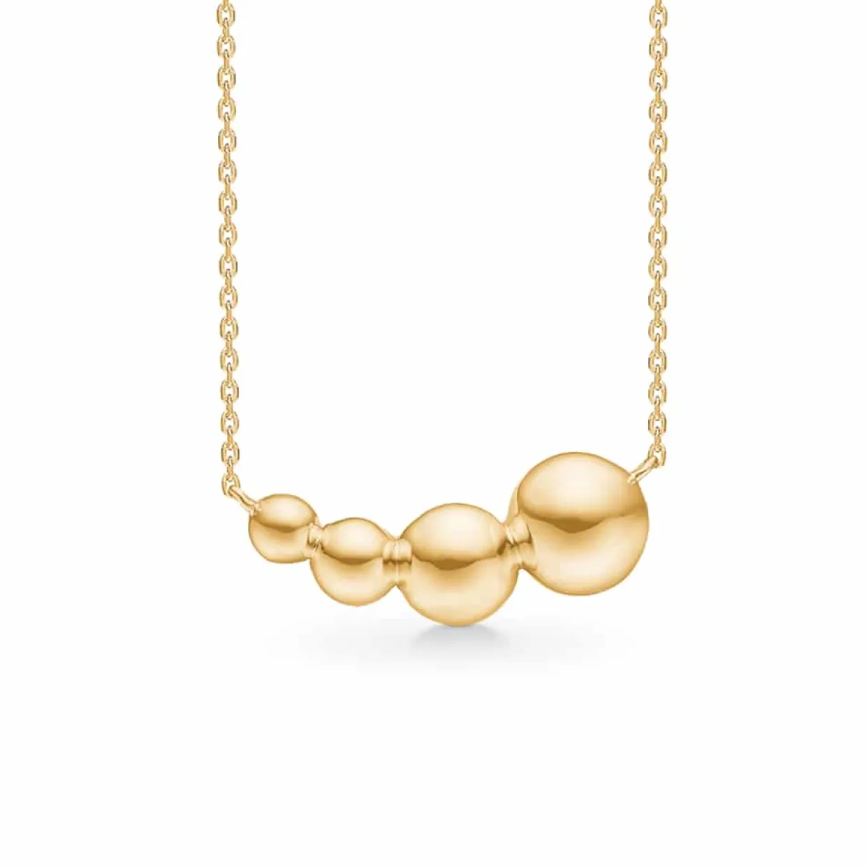 MADS Z BIGGEST BALL 14 KARAT GULD HALSKÆDE - 1520078