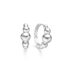MADS Z BIGGEST BALL ØRERINGE CREOLER SØLV - 2110078