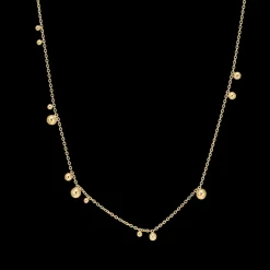 MADS Z BUBBLES 14 KARAT GULD HALSKÆDE MED KUGLER PÅSAT KÆDEN - 1520166