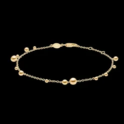 MADS Z BUBBLES 14 KARAT GULD ARMBÅND KÆDE MED KUGLER - 1550166