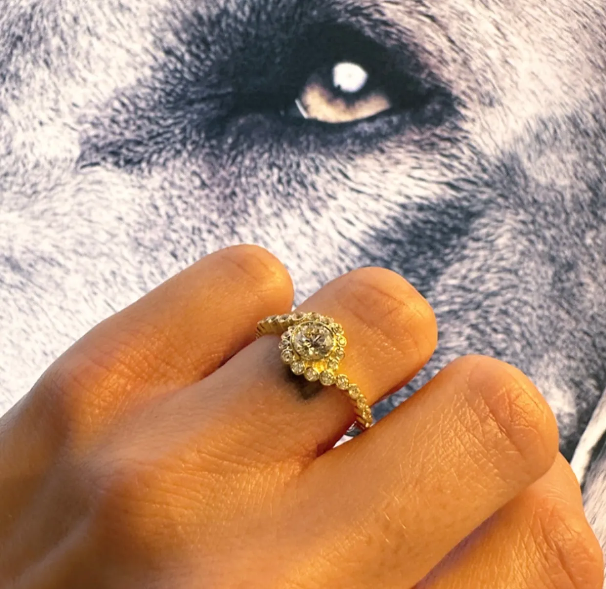 MADS Z CARMEN RING 8 KARAT GULD- 3347046